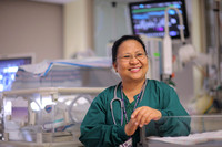 Charting Nursing's Future_Menchu Sanchez RN at NYULMC PICU by John Abbott