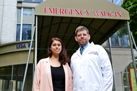 NYP_Weill Cornell_Tony Rosen MD Attanding Physician, Emergency Medicine and Ms. Alyssa Elman_May 26 '17 by John Abbott